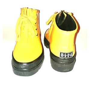 Women's Nine West ankle water boots